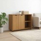 vidaXL Κινητό Ντουλάπι Μέλι Καφέ 100 x 39 x 65,5 εκ Στερεό ξύλο πεύκου