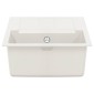 vidaXL Σιντρινο Λευκό 780 x 500 mm 80% Χαλαζίας και 20% Ρητίνη