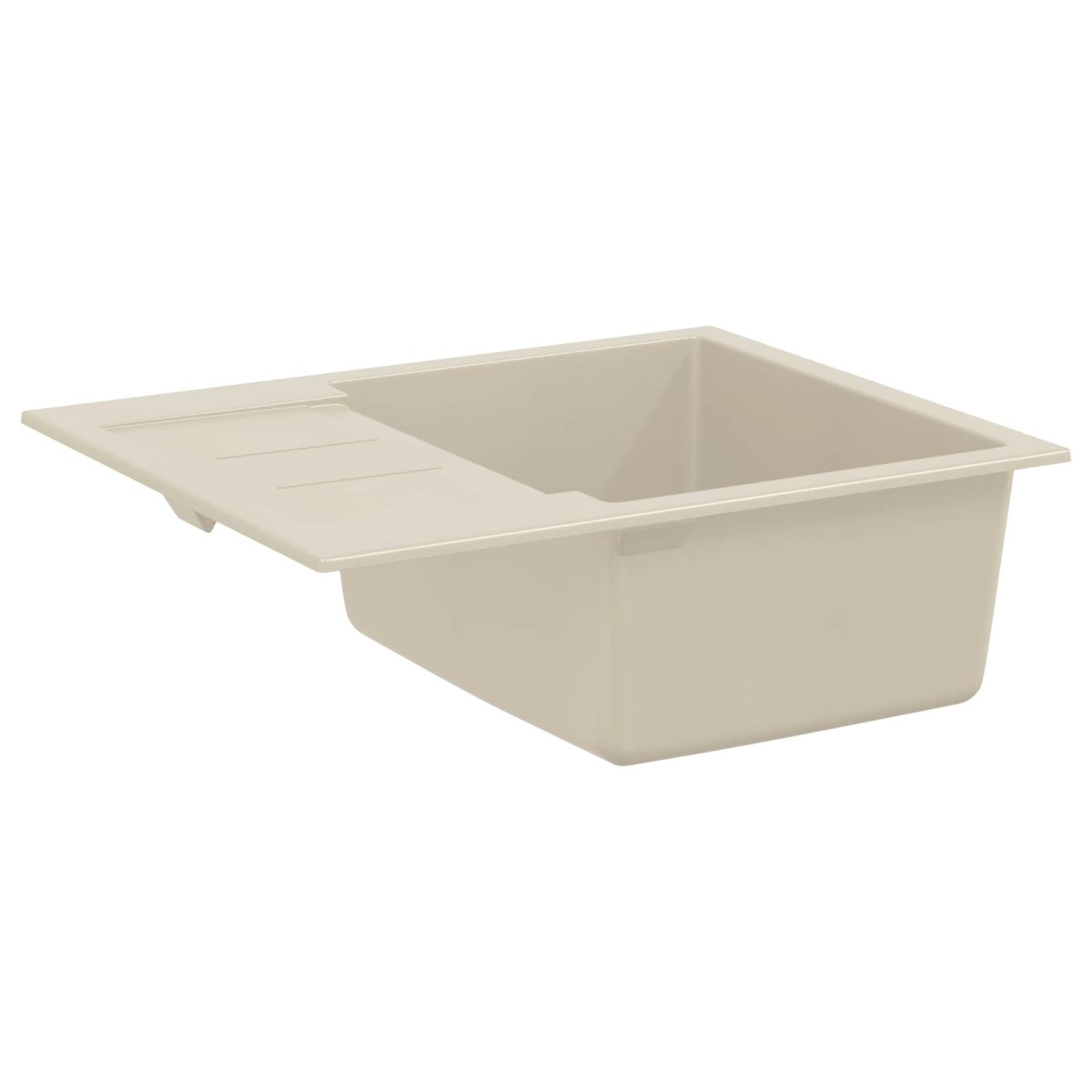 vidaXL Σιντρινο Μπεζ 620 x 500 mm 80% Χαλαζίας και 20% Ρητίνη