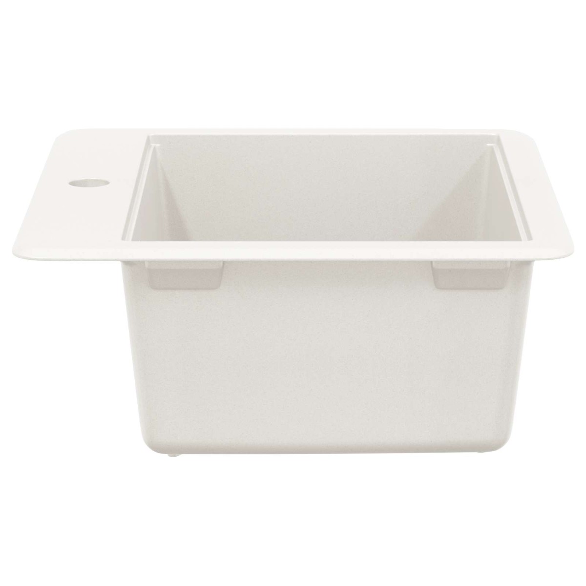 vidaXL Σιντρινο 80% Χαλαζίας και 20% Ρητίνη 470 x 440 mm Λευκό