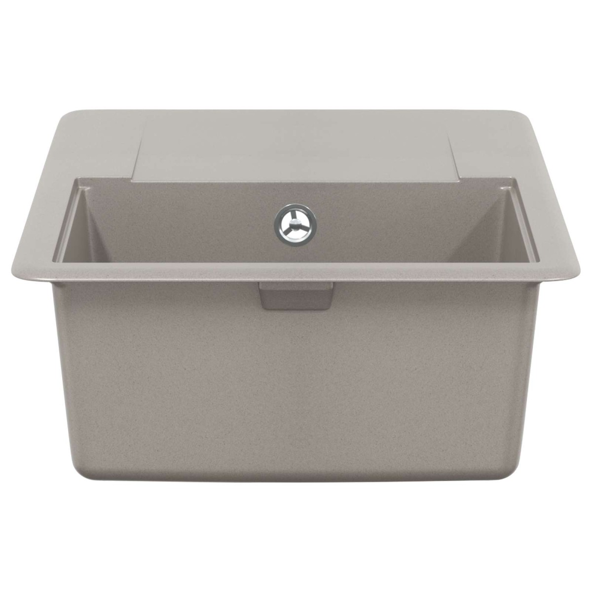 vidaXL Σιντρινο 80% Χαλαζίας και 20% Ρητίνη 670 x 460 mm Γκρι