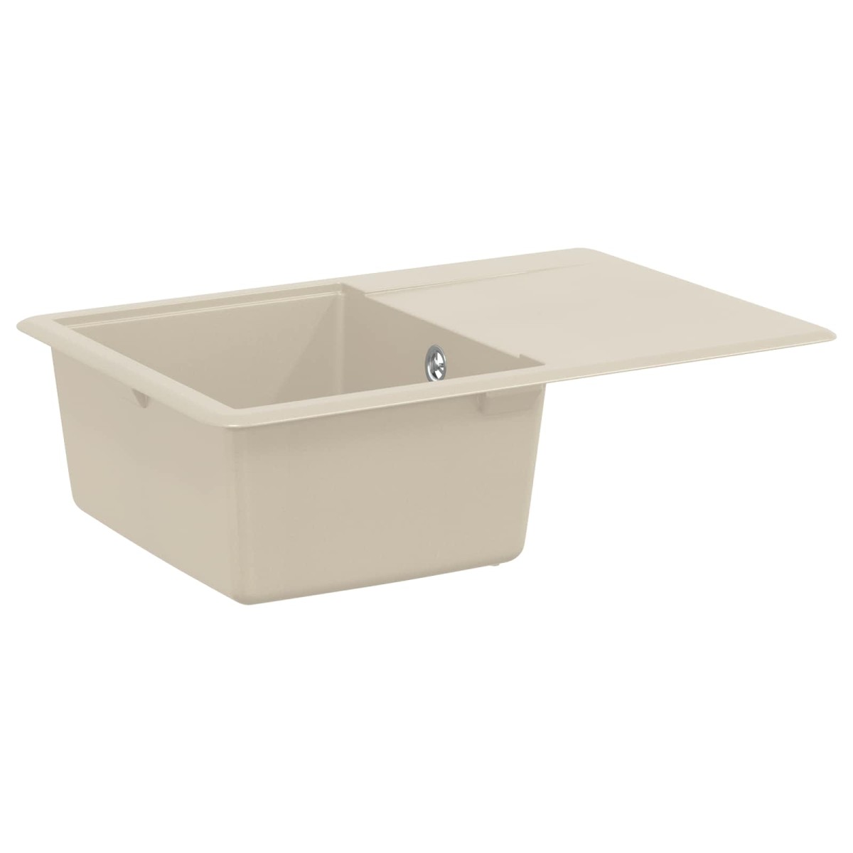 vidaXL Σιντρινο 80% Χαλαζίας και 20% Ρητίνη 670 x 460 mm Μπεζ