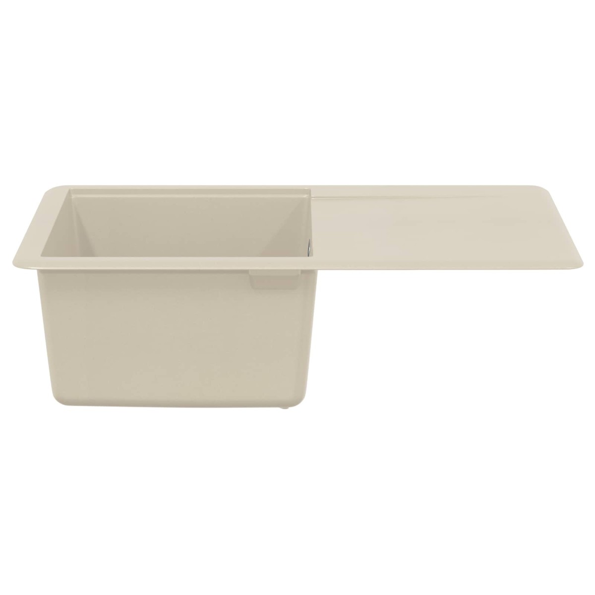 vidaXL Σιντρινο 80% Χαλαζίας και 20% Ρητίνη 670 x 460 mm Μπεζ