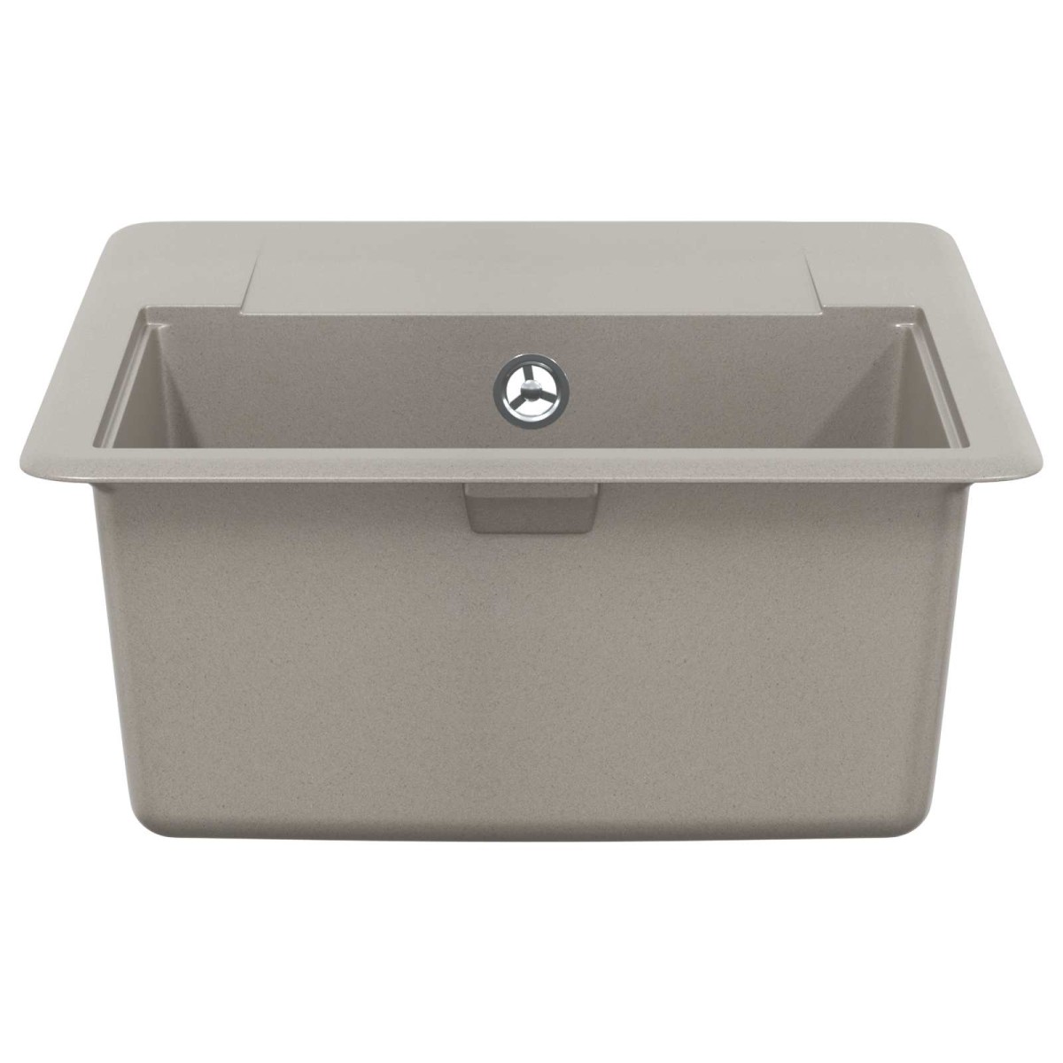 vidaXL Σιντρινο Γκρι 560 x 460 mm 80% Χαλαζίας και 20% Ρητίνη