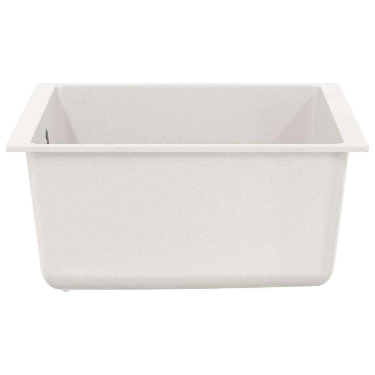 vidaXL Σιντρινο 80% Χαλαζίας και 20% Ρητίνη 430 x 460 mm Λευκό