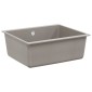 vidaXL Σιντρινο Γκρι 530 x 460 mm 80% Χαλαζίας και 20% Ρητίνη