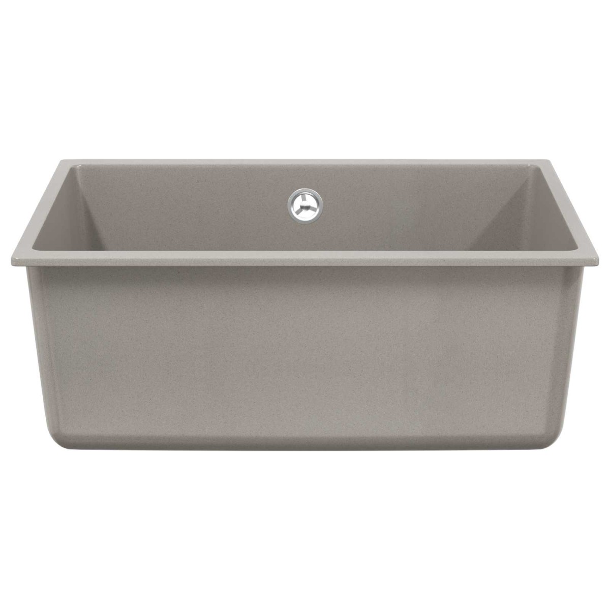 vidaXL Σιντρινο Γκρι 530 x 460 mm 80% Χαλαζίας και 20% Ρητίνη