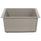vidaXL Σιντρινο Γκρι 530 x 460 mm 80% Χαλαζίας και 20% Ρητίνη