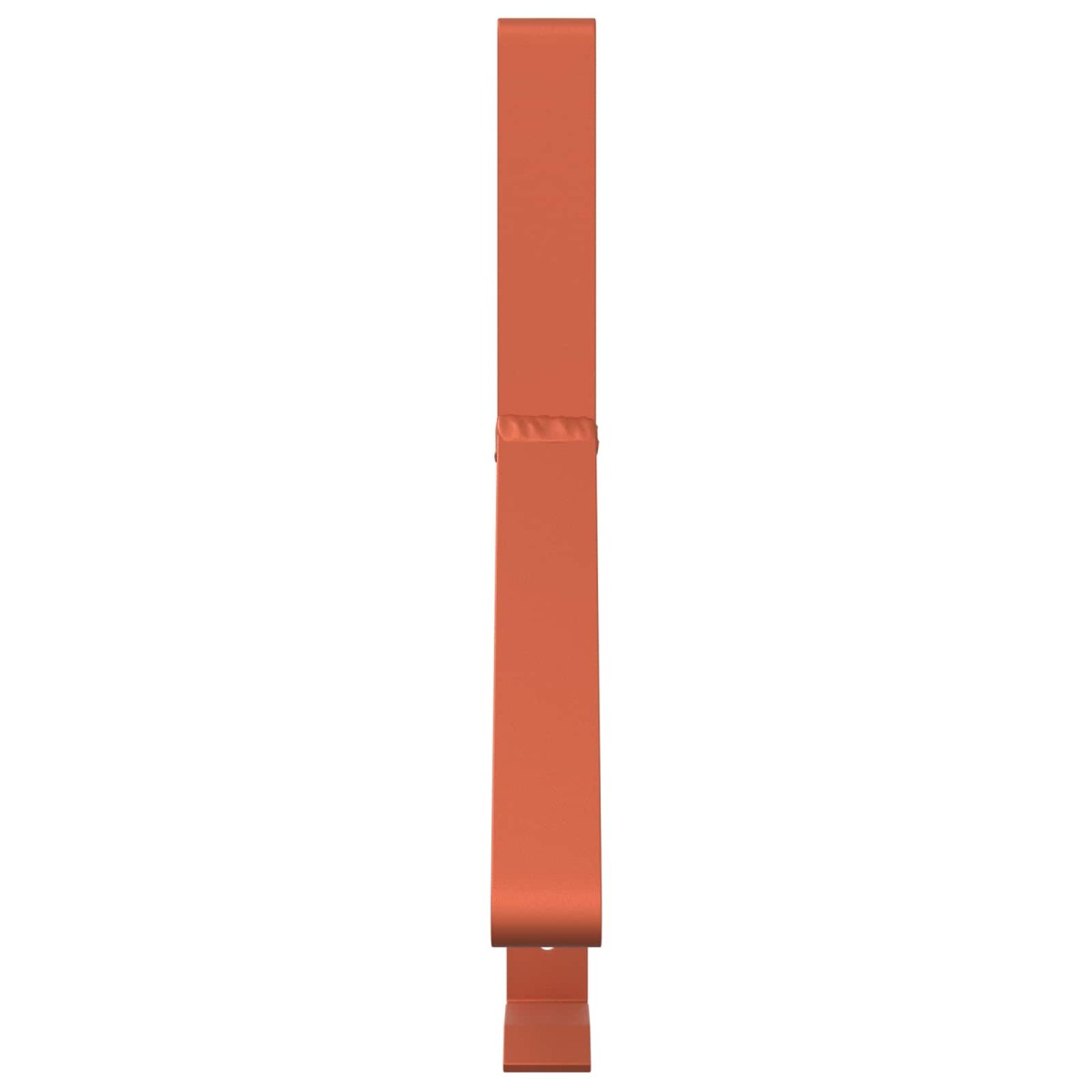 vidaXL Υποστήριξη Φράχτη Χιονιού Κόκκινο 29,5 x 3 x 34,5 εκ Ατσάλι