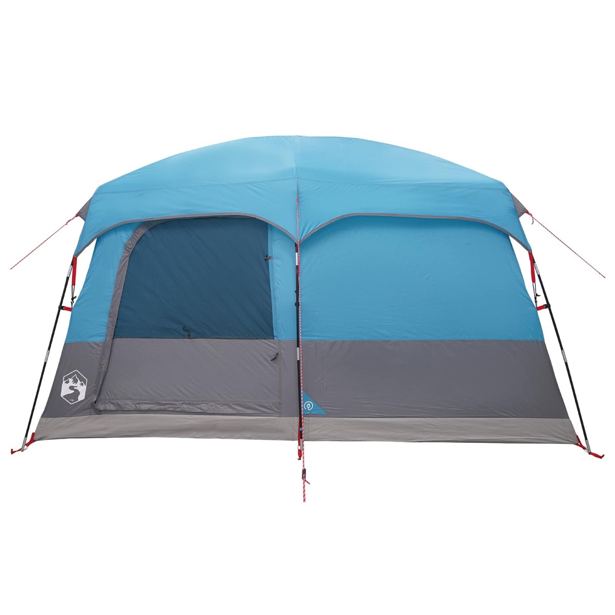 vidaXL Οικογενειακή Σκηνή με στέγη Μπλε 320 x 210 x 180 εκ Πολυεστέρας