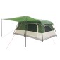 vidaXL Οικογενειακή Σκηνή με στέγη Πράσινο 500 x 400 x 230 εκ