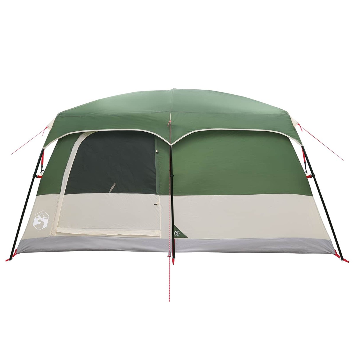 vidaXL Οικογενειακή Σκηνή με στέγη Πράσινο 500 x 400 x 230 εκ