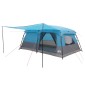 vidaXL Οικογενειακή Σκηνή με στέγη Μπλε 500 x 400 x 230 εκ