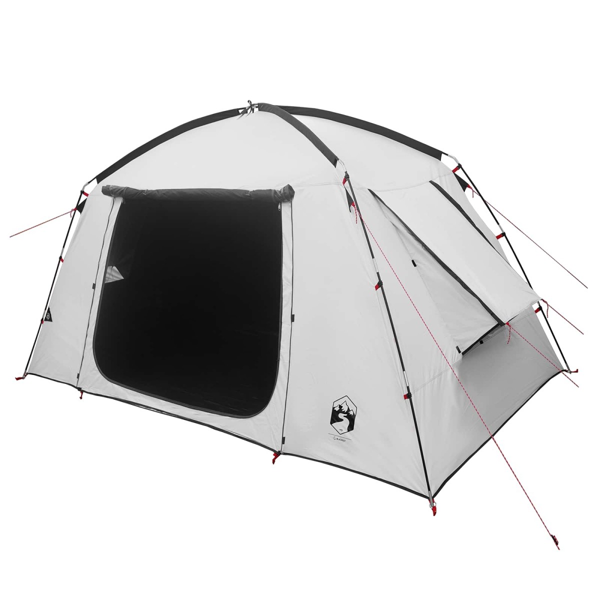 vidaXL Καταφύγιο Τέντας Λευκό Μαύρο 300 x 210 x 156 εκ Πολυεστέρας