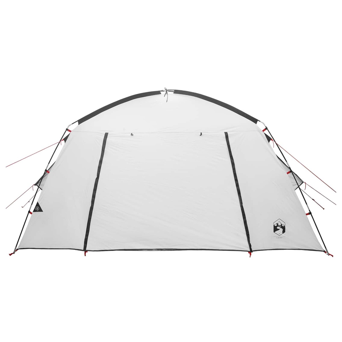vidaXL Καταφύγιο Τέντας Λευκό Μαύρο 300 x 210 x 156 εκ Πολυεστέρας