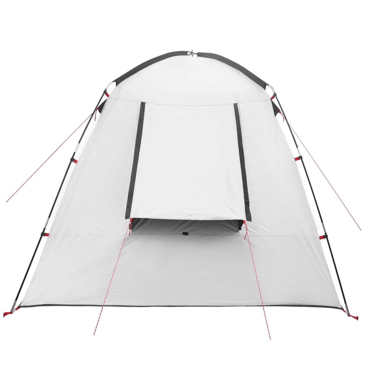 vidaXL Καταφύγιο Τέντας Λευκό Μαύρο 400 x 210 x 180 εκ Πολυεστέρας
