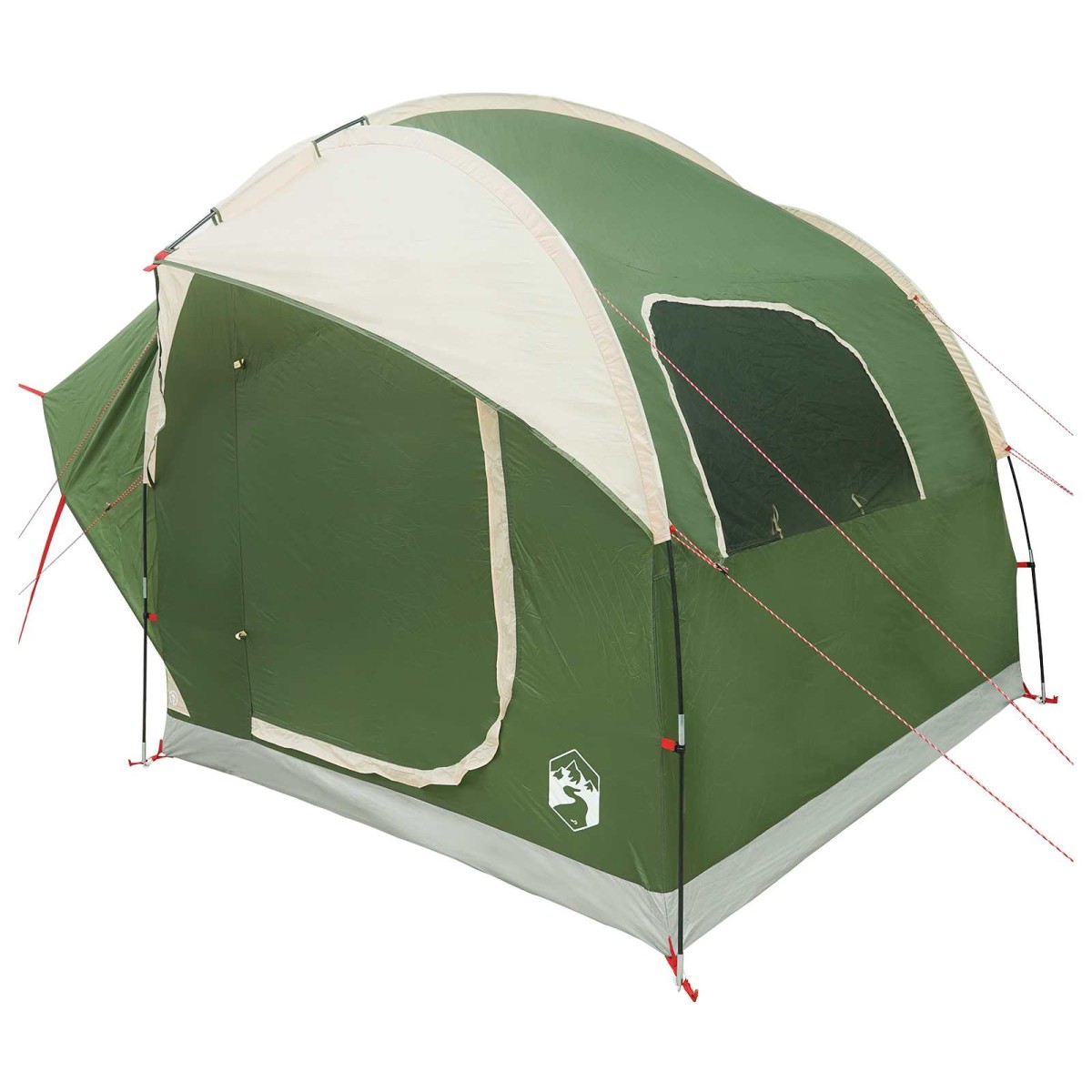 vidaXL Αυτοκινηταγιενν με στέγη Πράσινο 239 x 210 x 210 εκ.