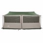vidaXL Οικογενειακή Σκηνή με στέγη Πράσινο 450 x 400 x 265 εκ
