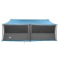 vidaXL Οικογενειακή Σκηνή με στέγη Μπλε 600 x 400 x 268 εκ.