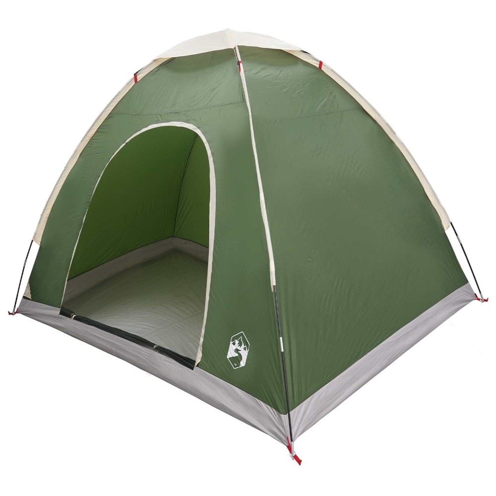 vidaXL Σκηνή Camping με στέγη με αέρα αέρα Πράσινο 190 x 140 x 105 εκ.
