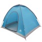 vidaXL Σκηνή Camping με στέγη με αέρα αέρα Μπλε 190 x 140 x 105 εκ.