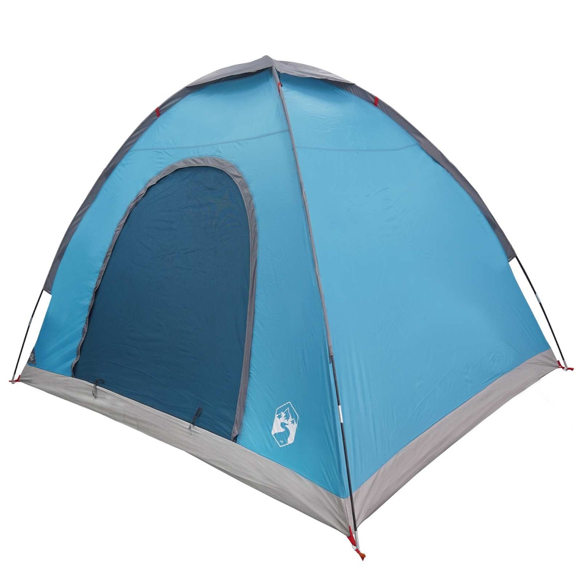 vidaXL Σκηνή Camping με στέγη με αέρα αέρα Μπλε 190 x 140 x 105 εκ.