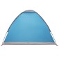 vidaXL Σκηνή Camping με στέγη με αέρα αέρα Μπλε 190 x 140 x 105 εκ.