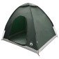 vidaXL Σκηνή Camping με στέγη Στρατιωτικό Πράσινο 190 x 140 x 105 εκ.