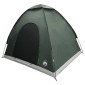 vidaXL Σκηνή Camping με στέγη Στρατιωτικό Πράσινο 190 x 140 x 105 εκ.