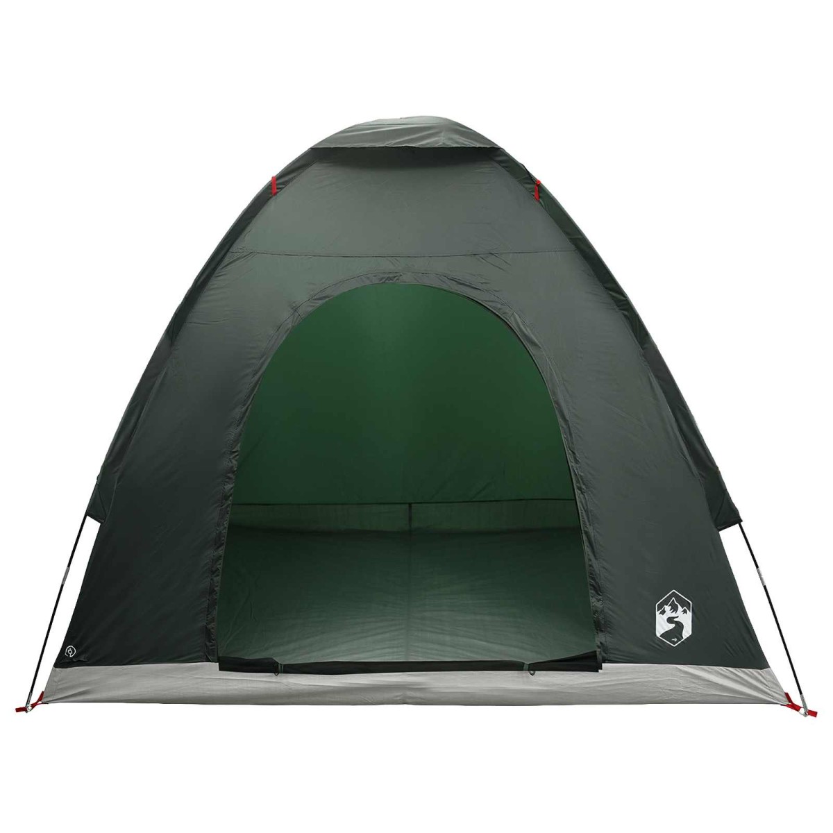 vidaXL Σκηνή Camping με στέγη Στρατιωτικό Πράσινο 190 x 140 x 105 εκ.