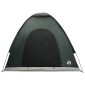 vidaXL Σκηνή Camping με στέγη Στρατιωτικό Πράσινο 190 x 140 x 105 εκ.
