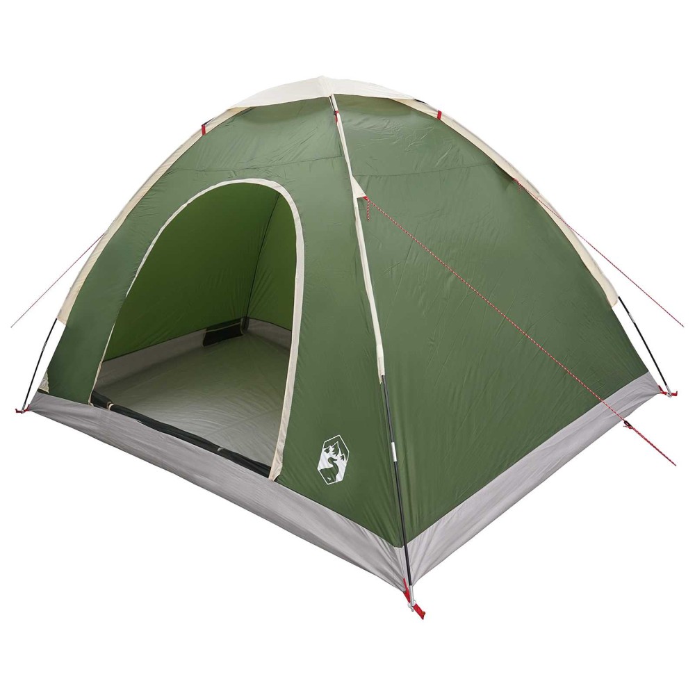vidaXL Σκηνή Camping με στέγη με αέρα αέρα Πράσινο 275 x 215 x 125 εκ.