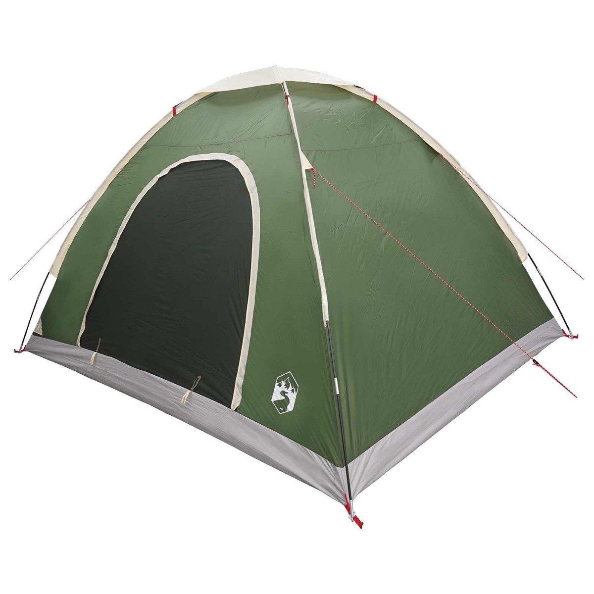 vidaXL Σκηνή Camping με στέγη με αέρα αέρα Πράσινο 275 x 215 x 125 εκ.