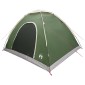 vidaXL Σκηνή Camping με στέγη με αέρα αέρα Πράσινο 275 x 215 x 125 εκ.