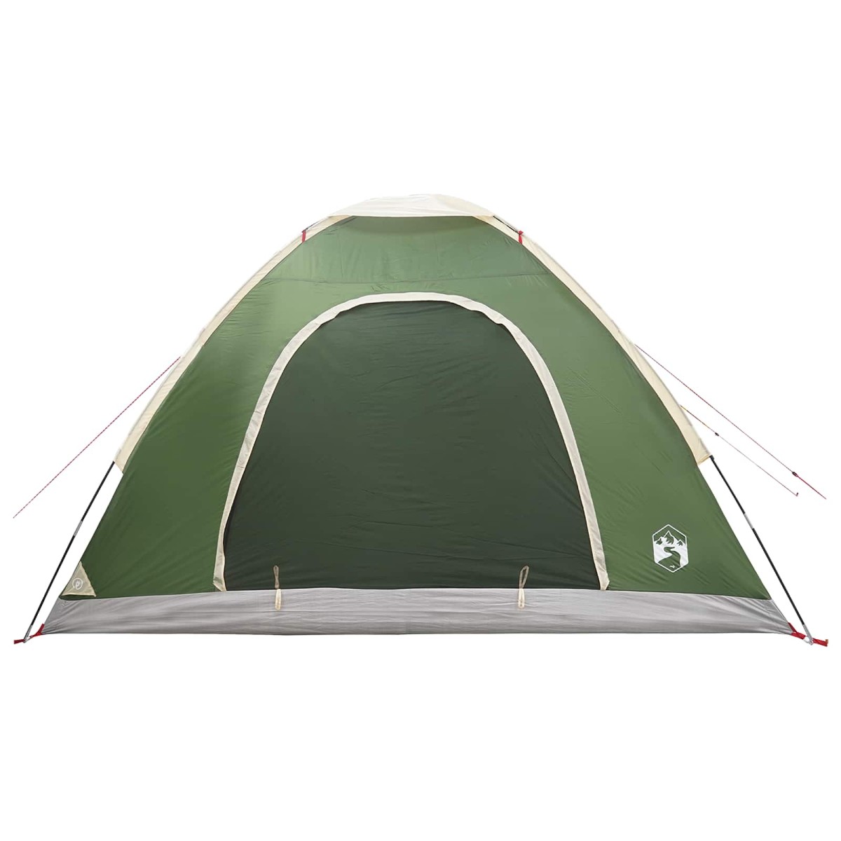 vidaXL Σκηνή Camping με στέγη με αέρα αέρα Πράσινο 275 x 215 x 125 εκ.
