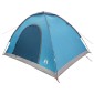 vidaXL Σκηνή Camping με στέγη με αέρα αέρα Μπλε 275 x 215 x 125 εκ.