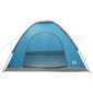 vidaXL Σκηνή Camping με στέγη με αέρα αέρα Μπλε 275 x 215 x 125 εκ.