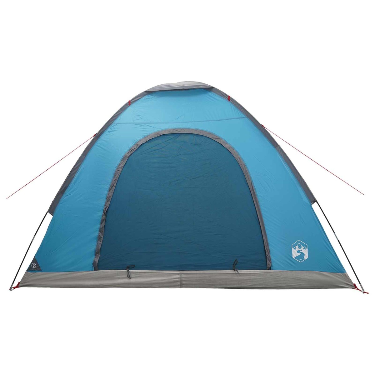 vidaXL Σκηνή Camping με στέγη με αέρα αέρα Μπλε 275 x 215 x 125 εκ.