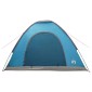 vidaXL Σκηνή Camping με στέγη με αέρα αέρα Μπλε 275 x 215 x 125 εκ.