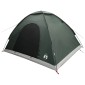 vidaXL Σκηνή Camping με στέγη Στρατιωτικό Πράσινο 275 x 215 x 125 εκ.