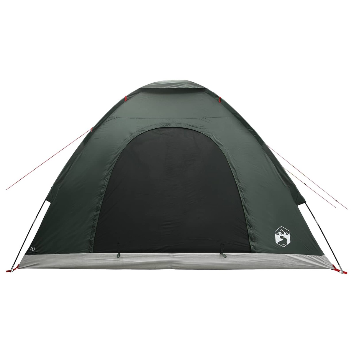 vidaXL Σκηνή Camping με στέγη Στρατιωτικό Πράσινο 275 x 215 x 125 εκ.