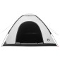 vidaXL Σκηνή Camping με στέγη Λευκό Μαύρο 275 x 215 x 125 εκ.