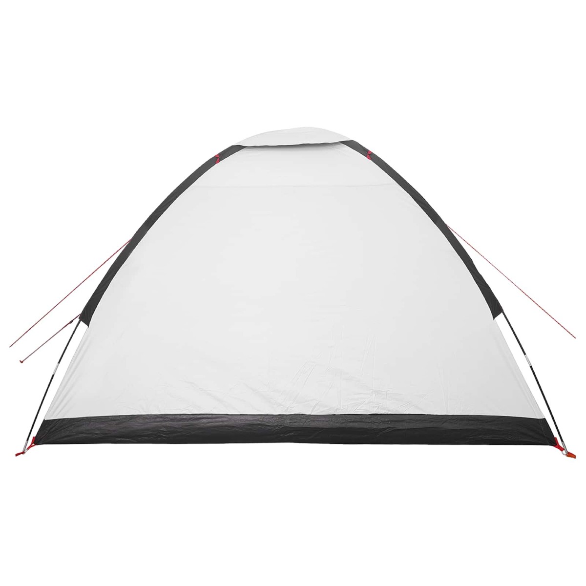 vidaXL Σκηνή Camping με στέγη Λευκό Μαύρο 275 x 215 x 125 εκ.