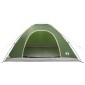 vidaXL Σκηνή Camping με στέγη με αέρα αέρα Πράσινο 335 x 275 x 180 εκ.