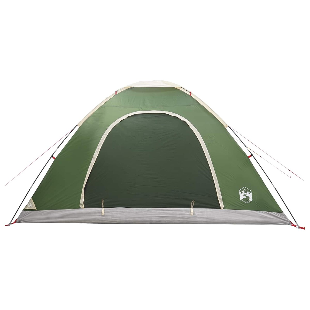 vidaXL Σκηνή Camping με στέγη με αέρα αέρα Πράσινο 335 x 275 x 180 εκ.