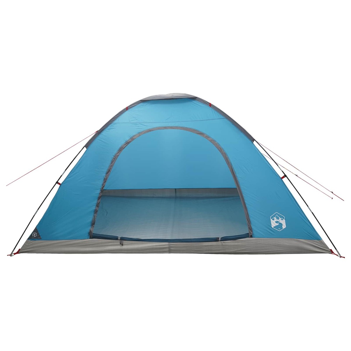 vidaXL Σκηνή Camping με στέγη με αέρα αέρα Μπλε 335 x 275 x 180 εκ.