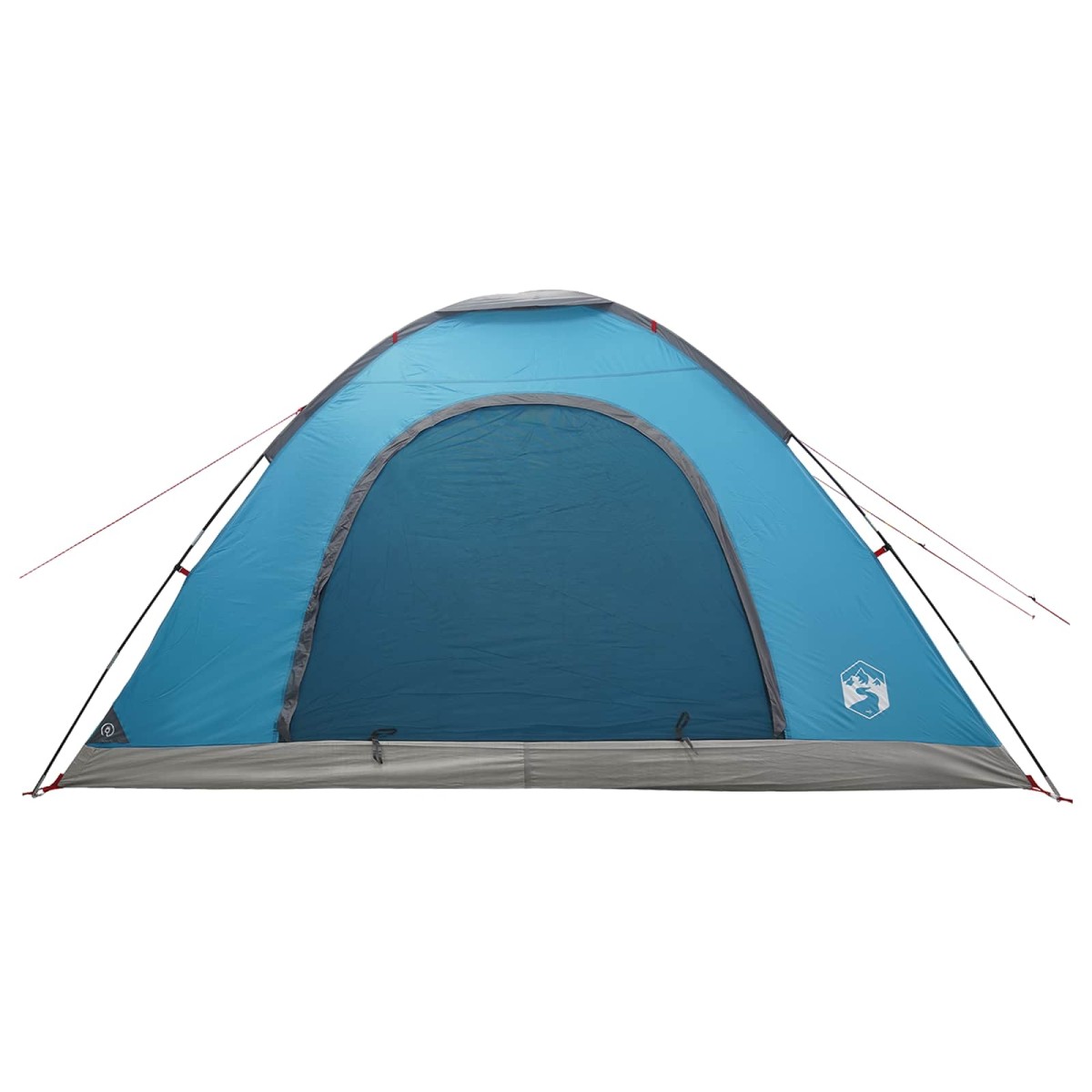 vidaXL Σκηνή Camping με στέγη με αέρα αέρα Μπλε 335 x 275 x 180 εκ.