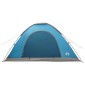 vidaXL Σκηνή Camping με στέγη με αέρα αέρα Μπλε 335 x 275 x 180 εκ.