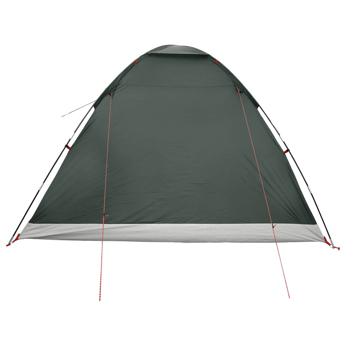 vidaXL Σκηνή Camping με στέγη Στρατιωτικό Πράσινο 335 x 275 x 180 εκ.