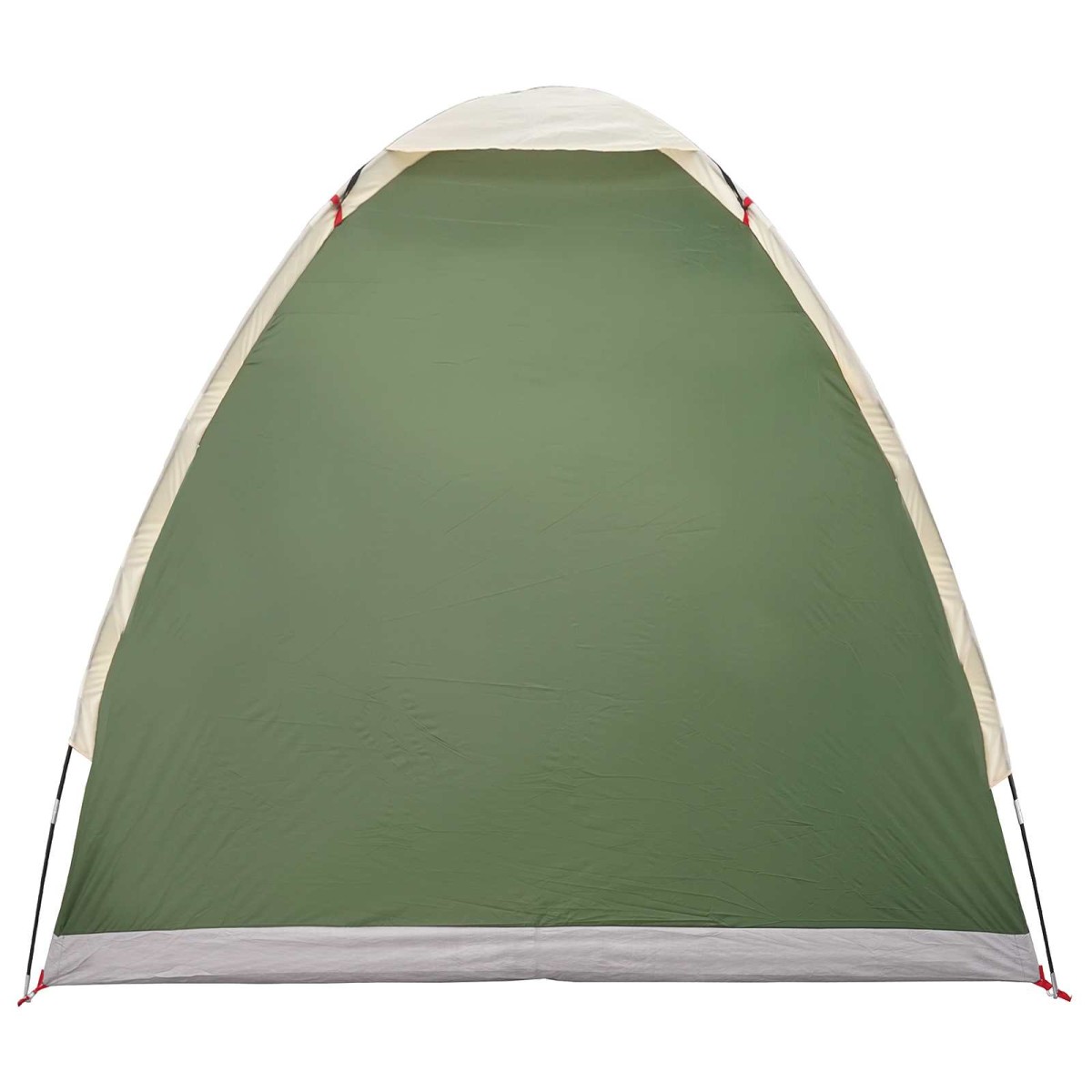 vidaXL Σκηνή Camping με στέγη Πράσινο 2 Άτομα Πολυεστέρας και Χάλυβας